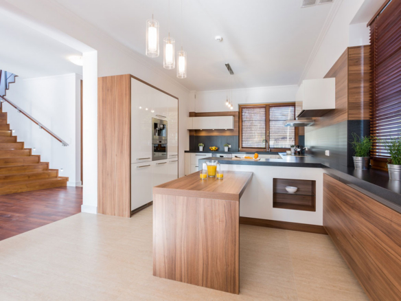 Renovated kitchen apartment